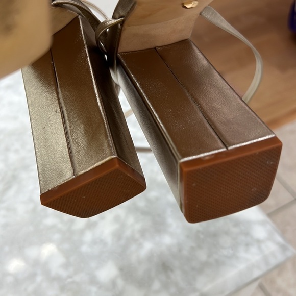 NEW Raye The Label Metallic Heels - Picture 10 of 13